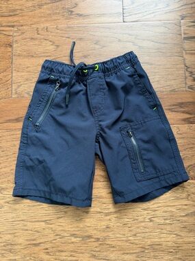 Cat & Jack Navy Shorts with Zip Pockets